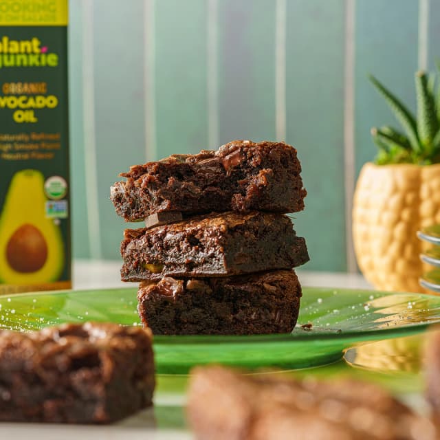 Avocado Oil Brownies